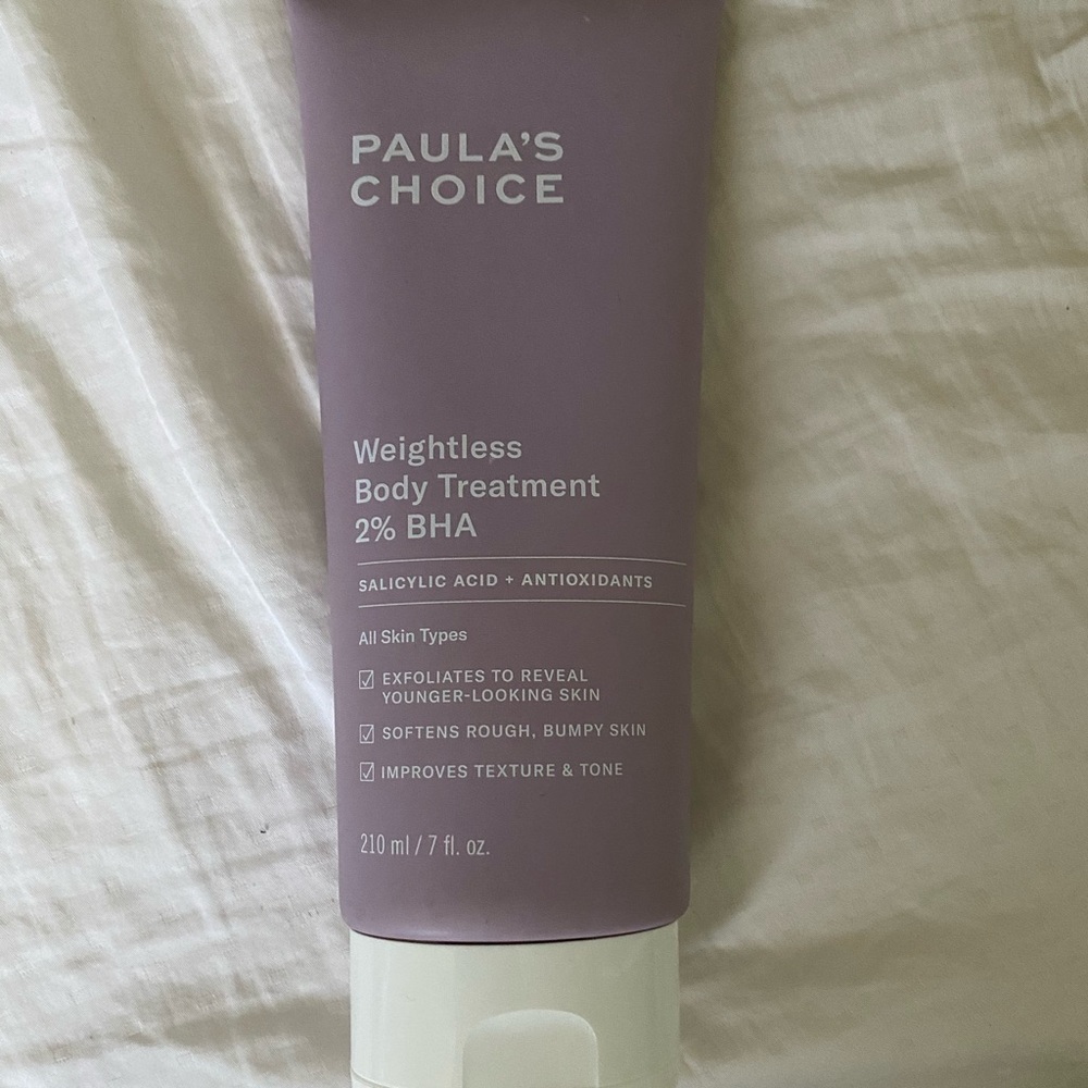 Paula’s choice 2% BHA body treatment
